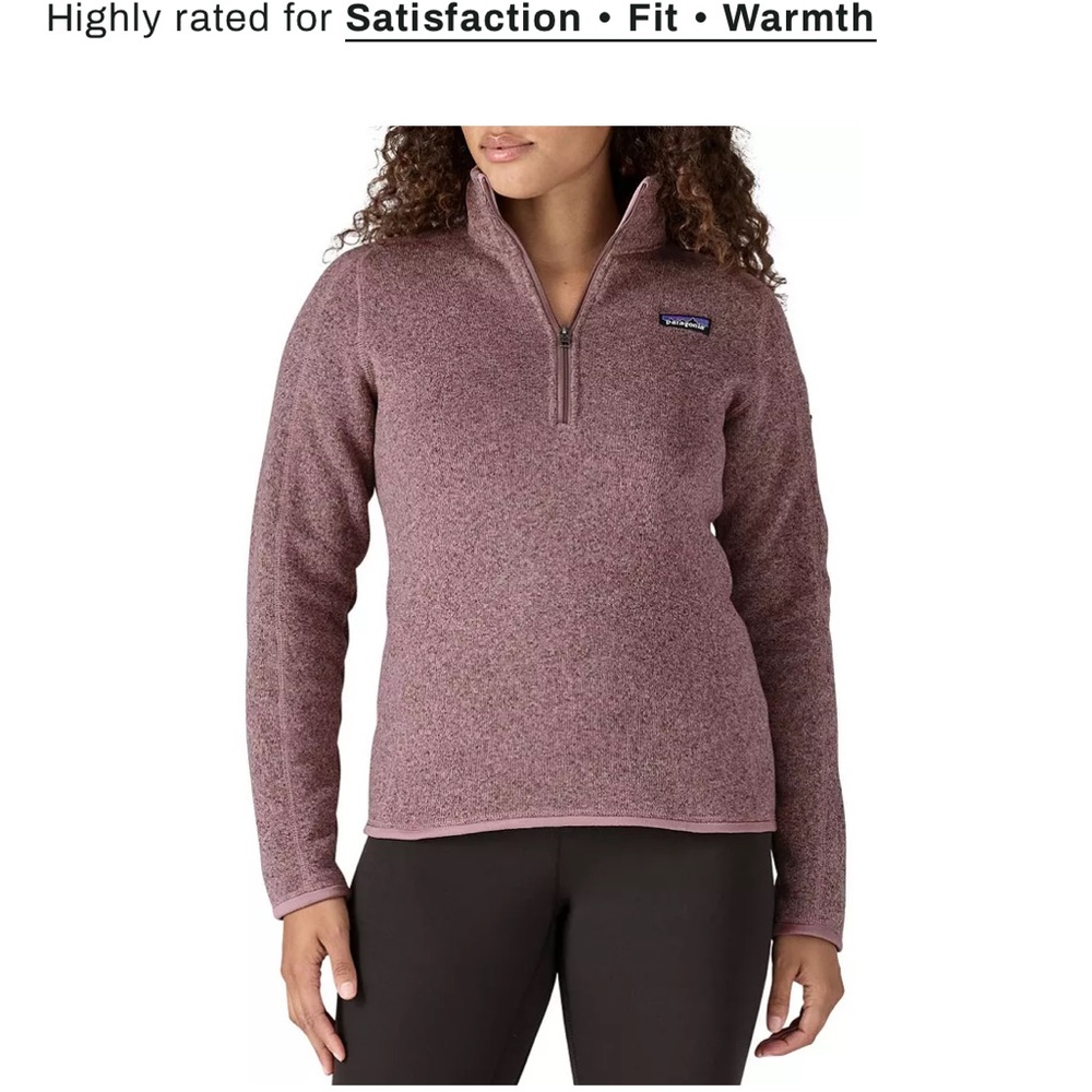 Patagonia Maroon Fleece Pullover